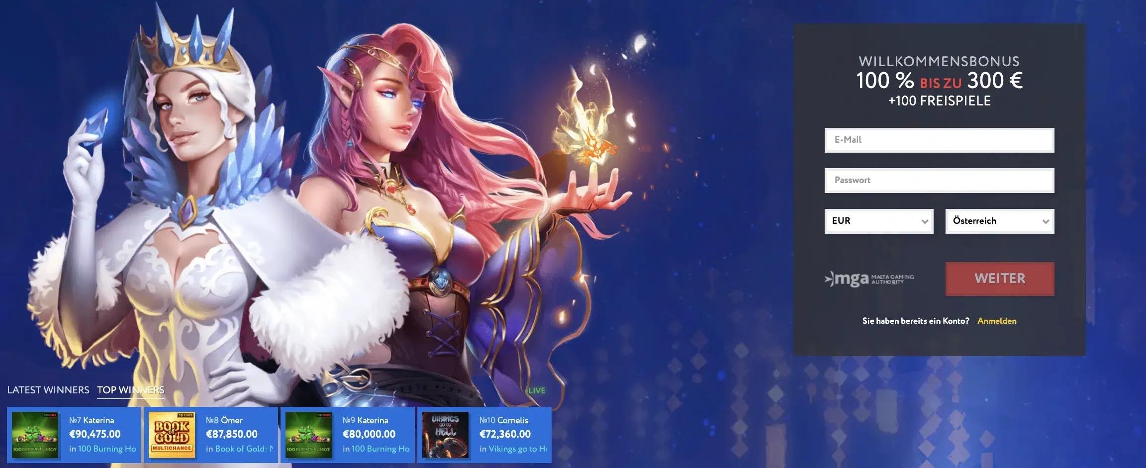 Registrierun EUslot Casino