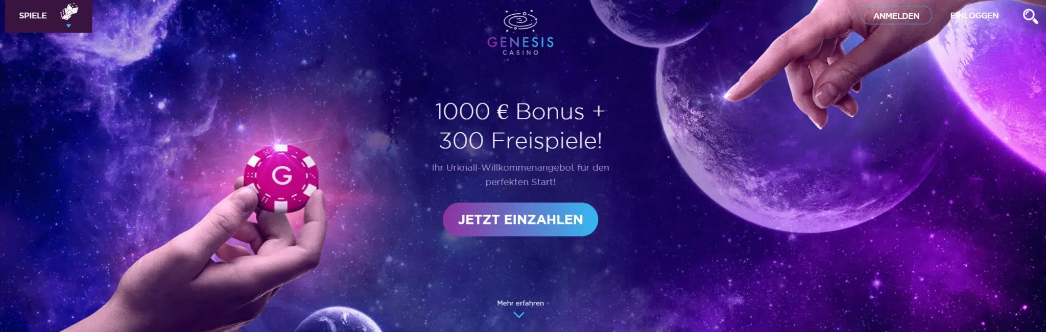Genesis Casino Willkommensangebot