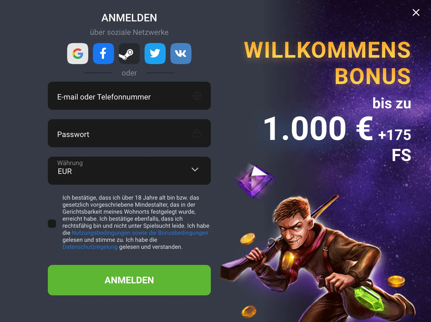 Ggbet Casino Registr