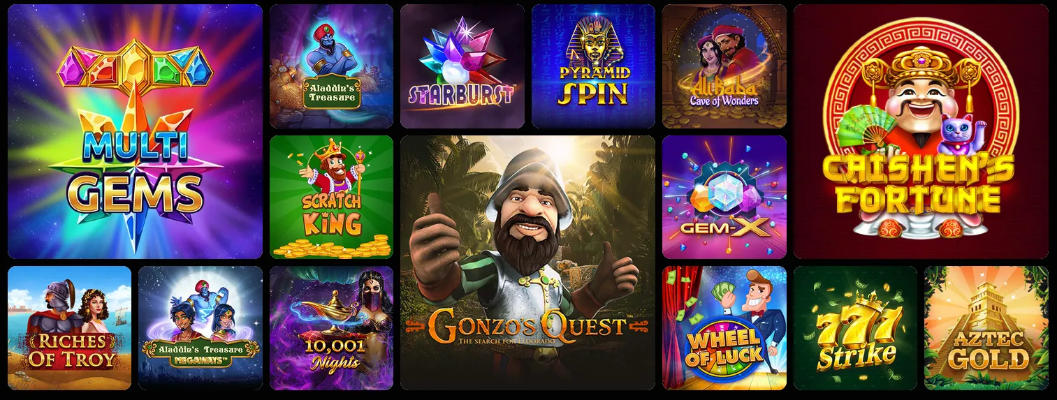 GratoWin Casino Spiele