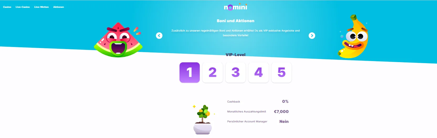 Nomini Vip Programm