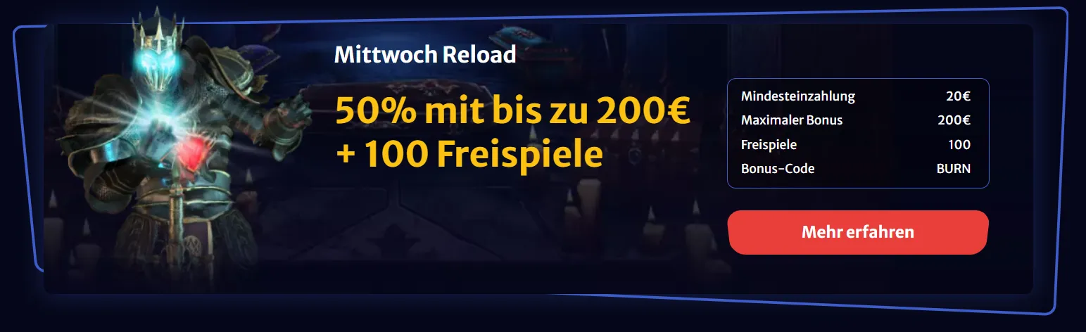 Hell Spin Casino-Reload bonus