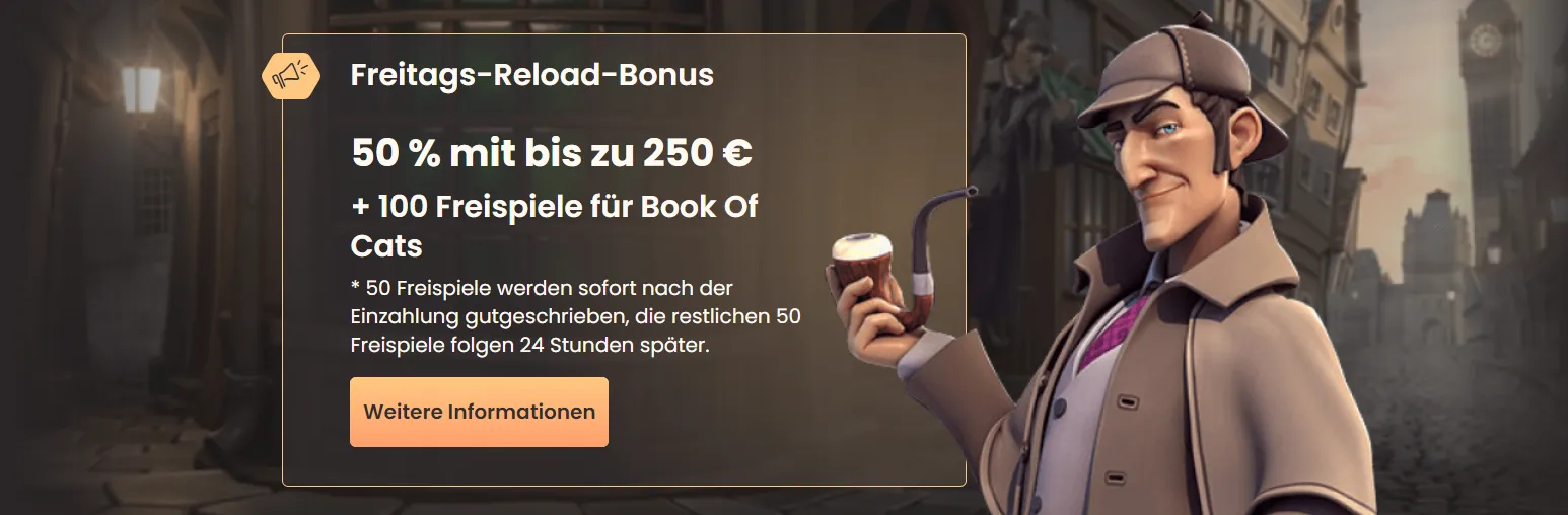 National Casino Freitags-Reload-Bonus