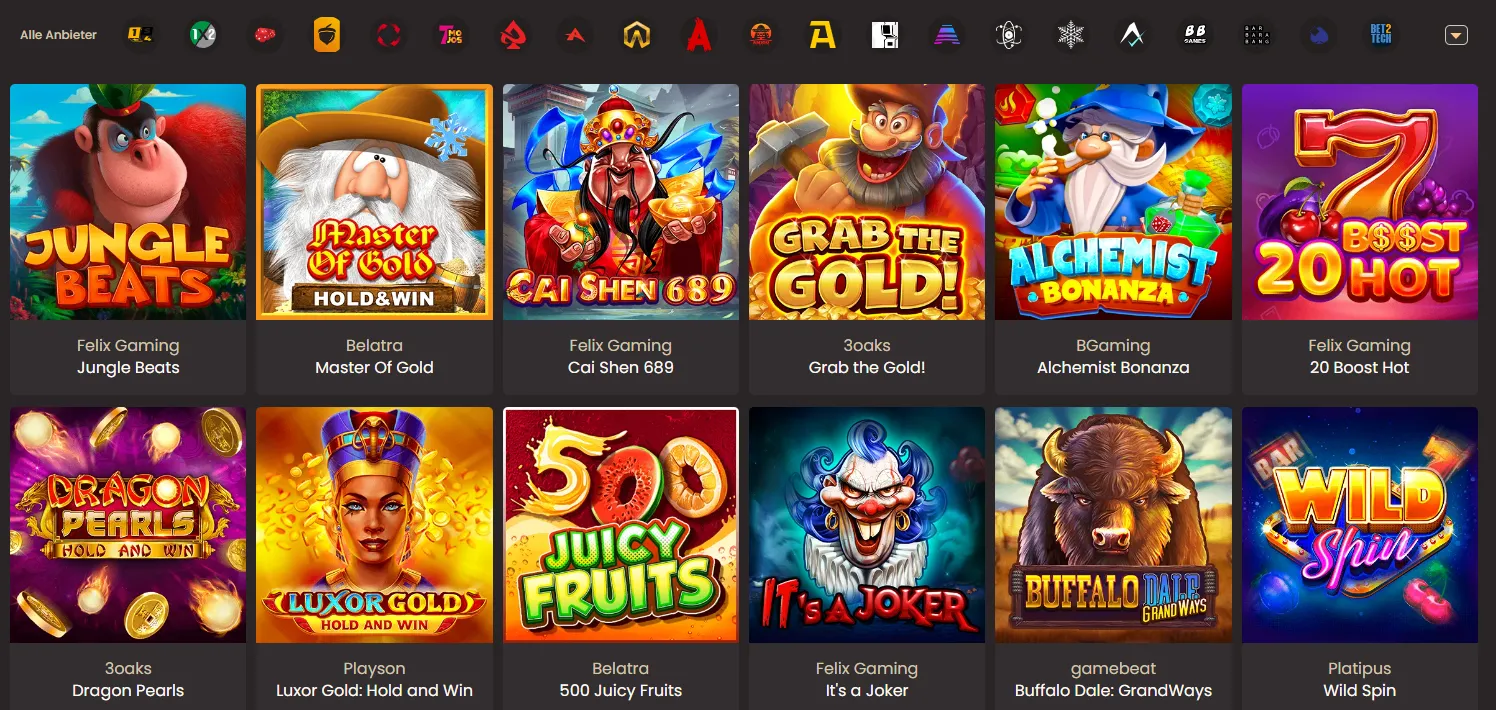 National Casino Spiele