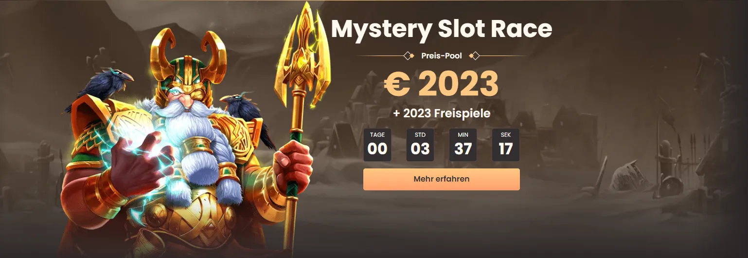 National Casino Turnier Mystery Slot Race