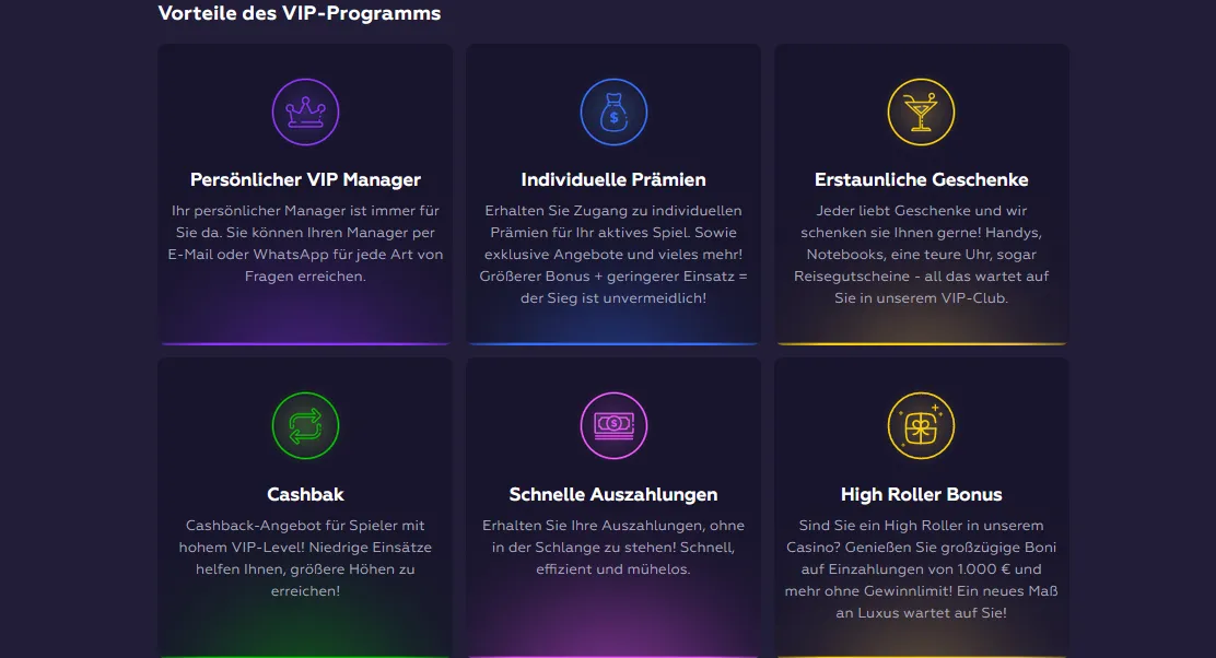 Playfina Casino Vip Programms