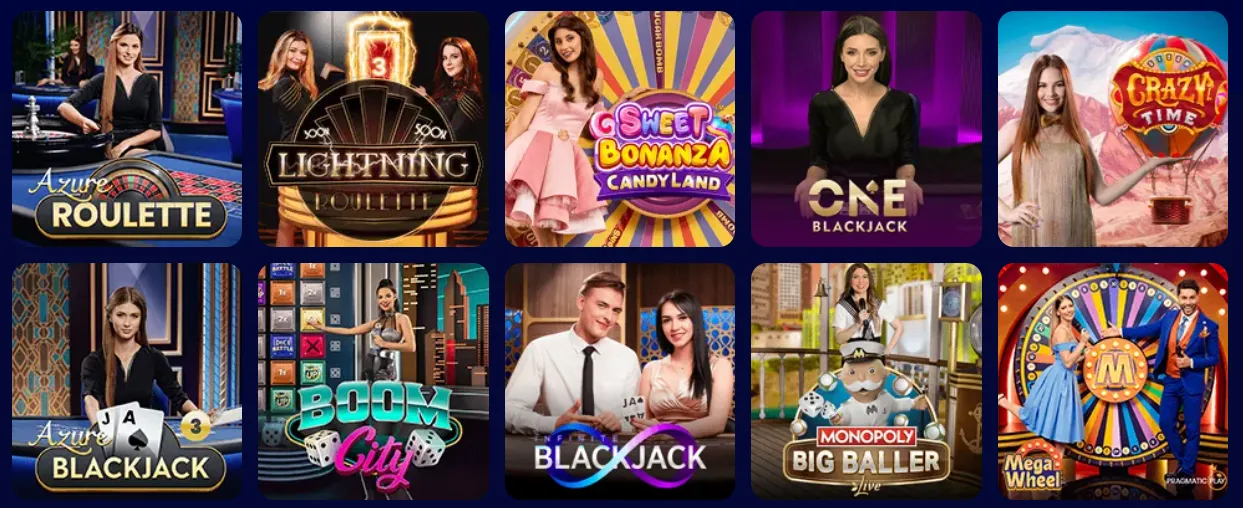 Shinywilds Casino Live Casino