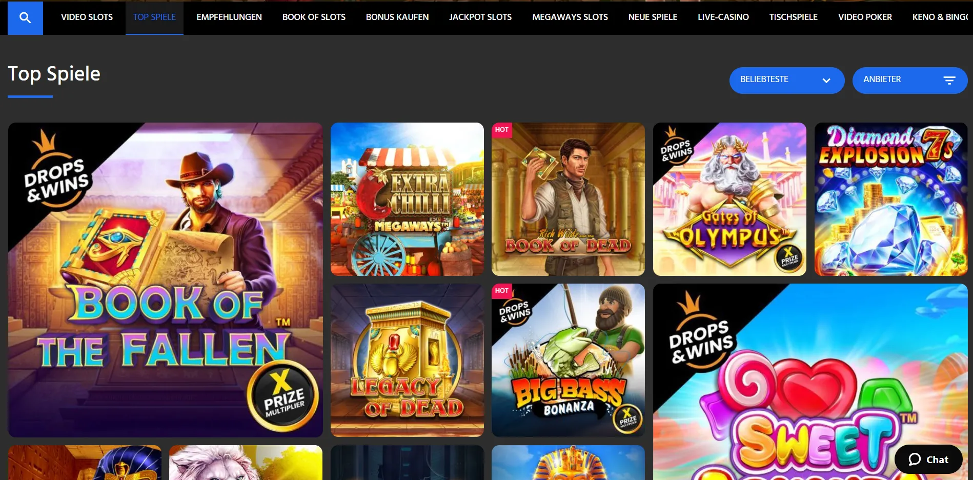 Slotimo Casino Spiele