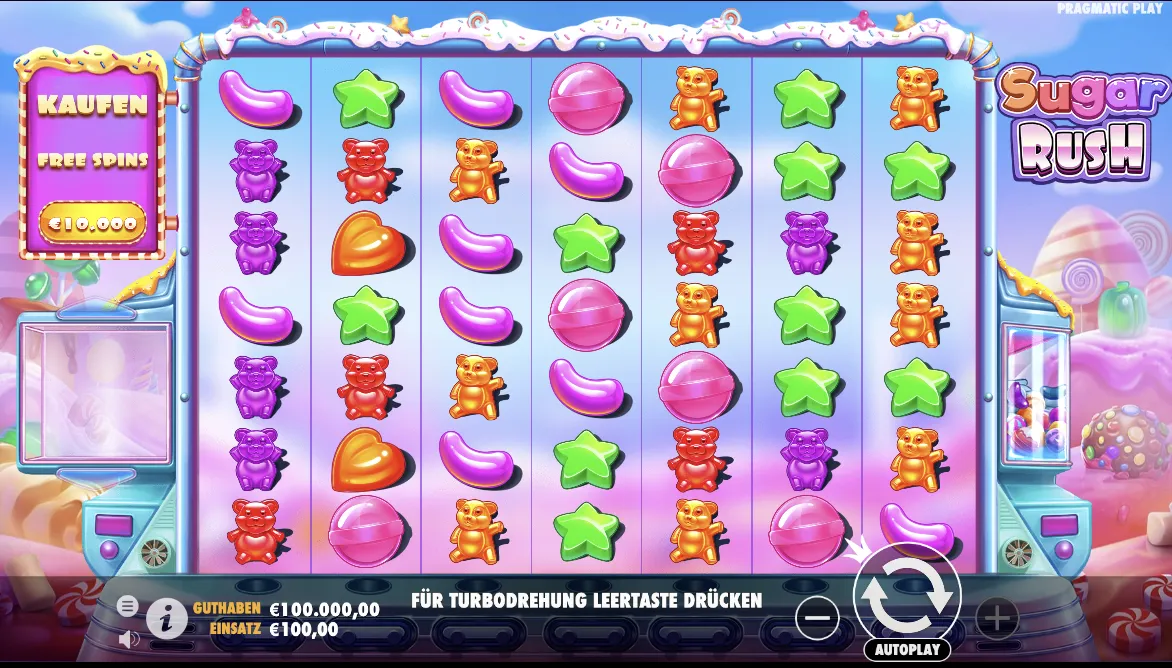 Sugar Rush Spiele