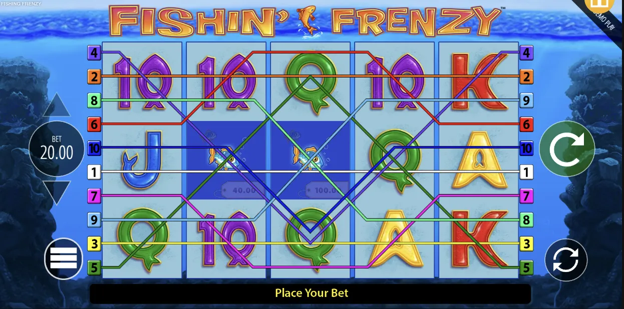 Fishin Frenzy Spiele
