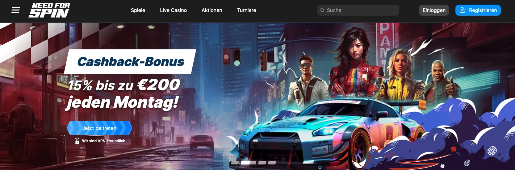 Need For Spin Casino 300 Fs 300 Erhalten