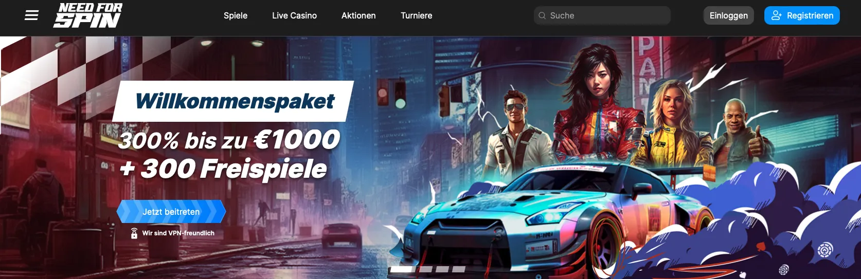 Need For Spin Casino 300 Fs 300 Erhalten 2023 11 08 18 28 28