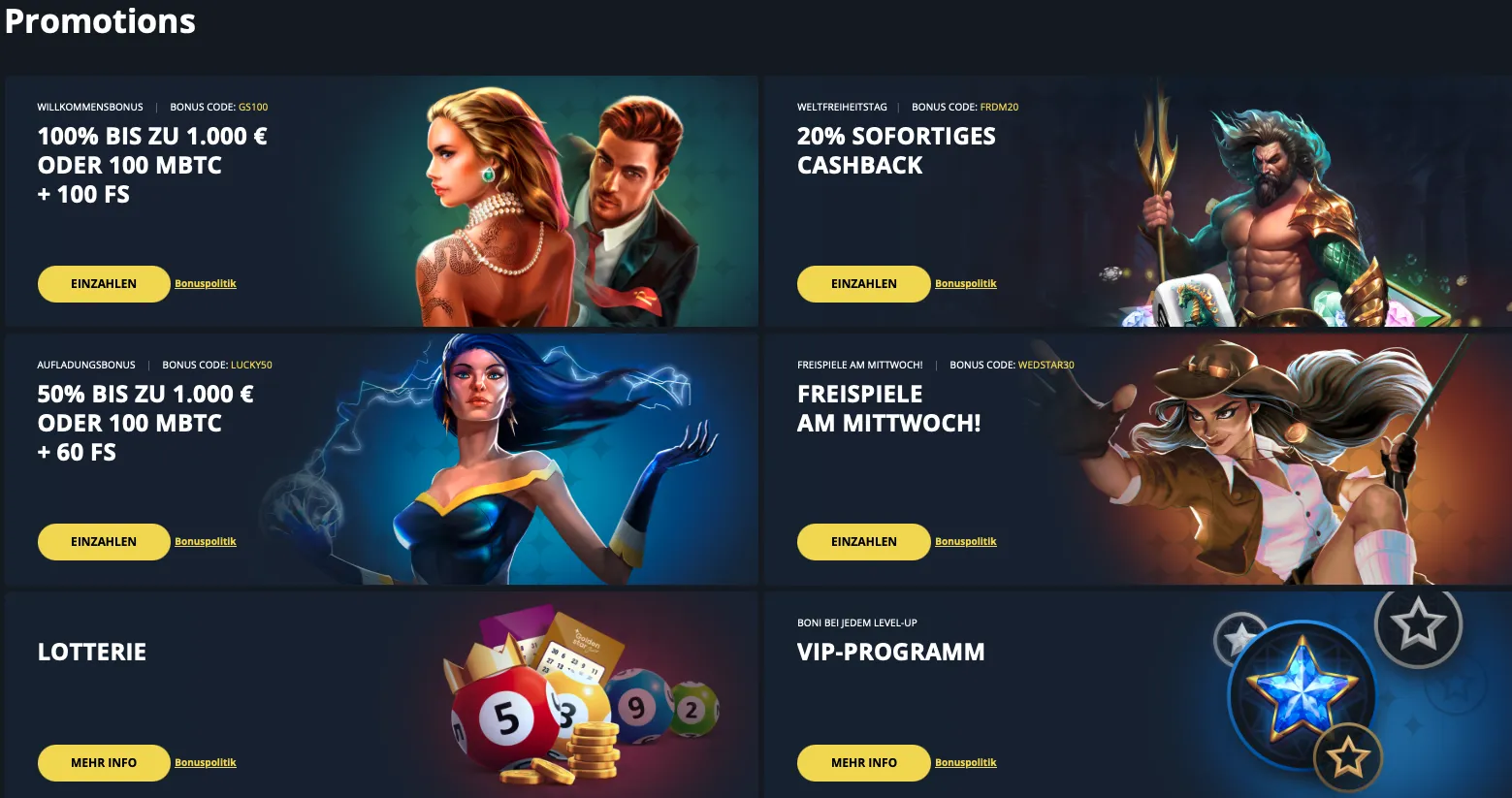 Golden Star Casino Promotions Golden Star