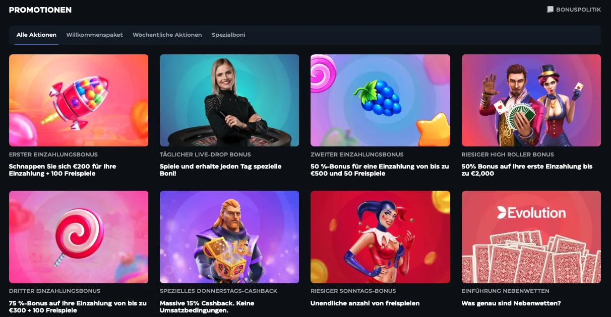 Online Casino Aktionen Und Promotionen Gioo Casino