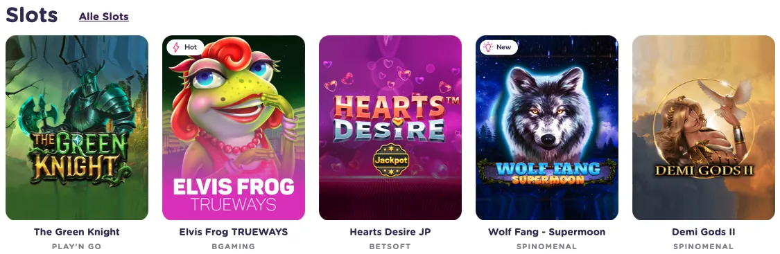 Top Slots Casiqo Casino