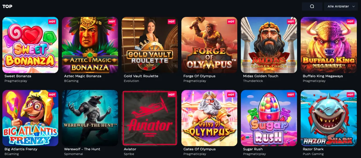 Top Spiele Gioo Casino