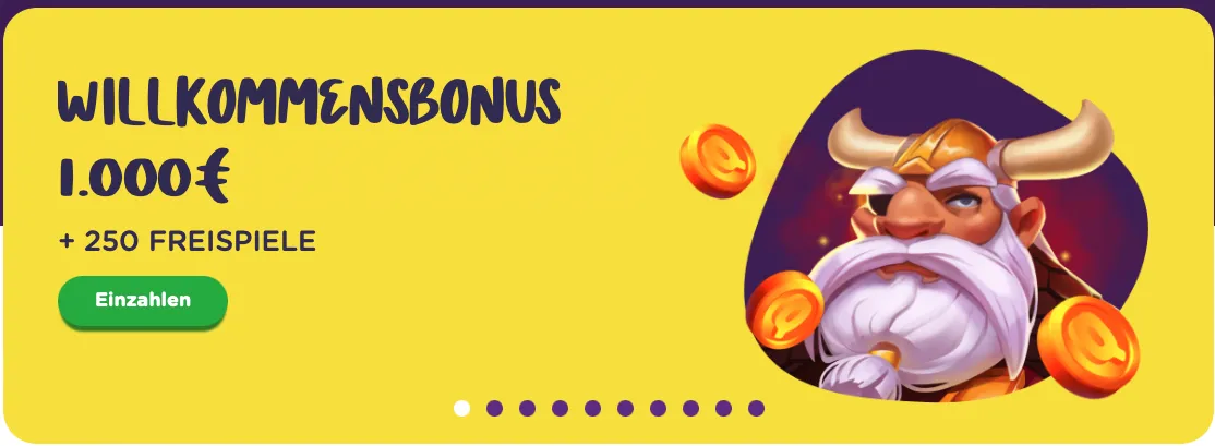 Willkomenbonus Casiqo Casino