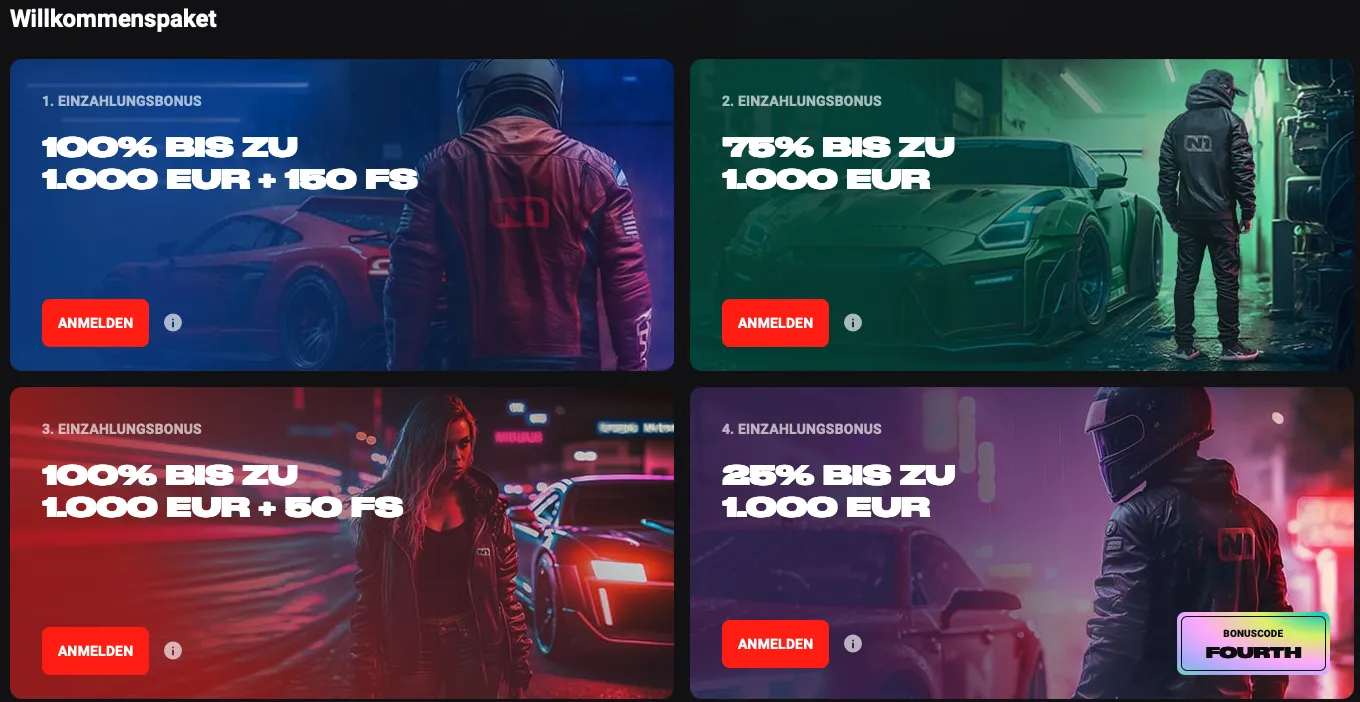 Willkommensbonus N1 Casino