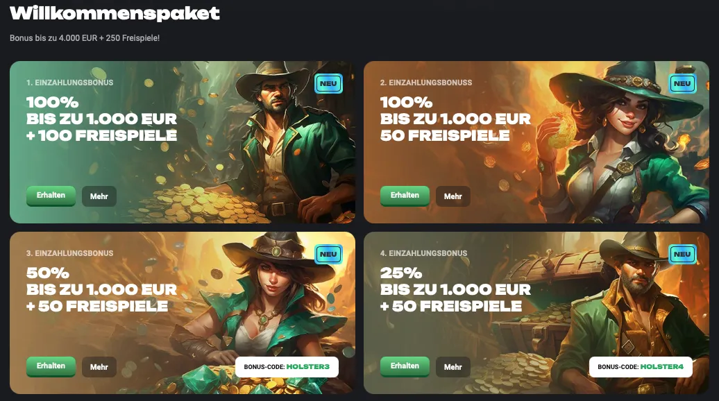 Willkommenspaket Slothunter