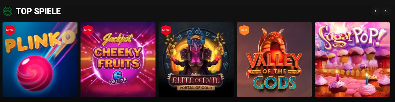 Zodiacbet Top Spiele