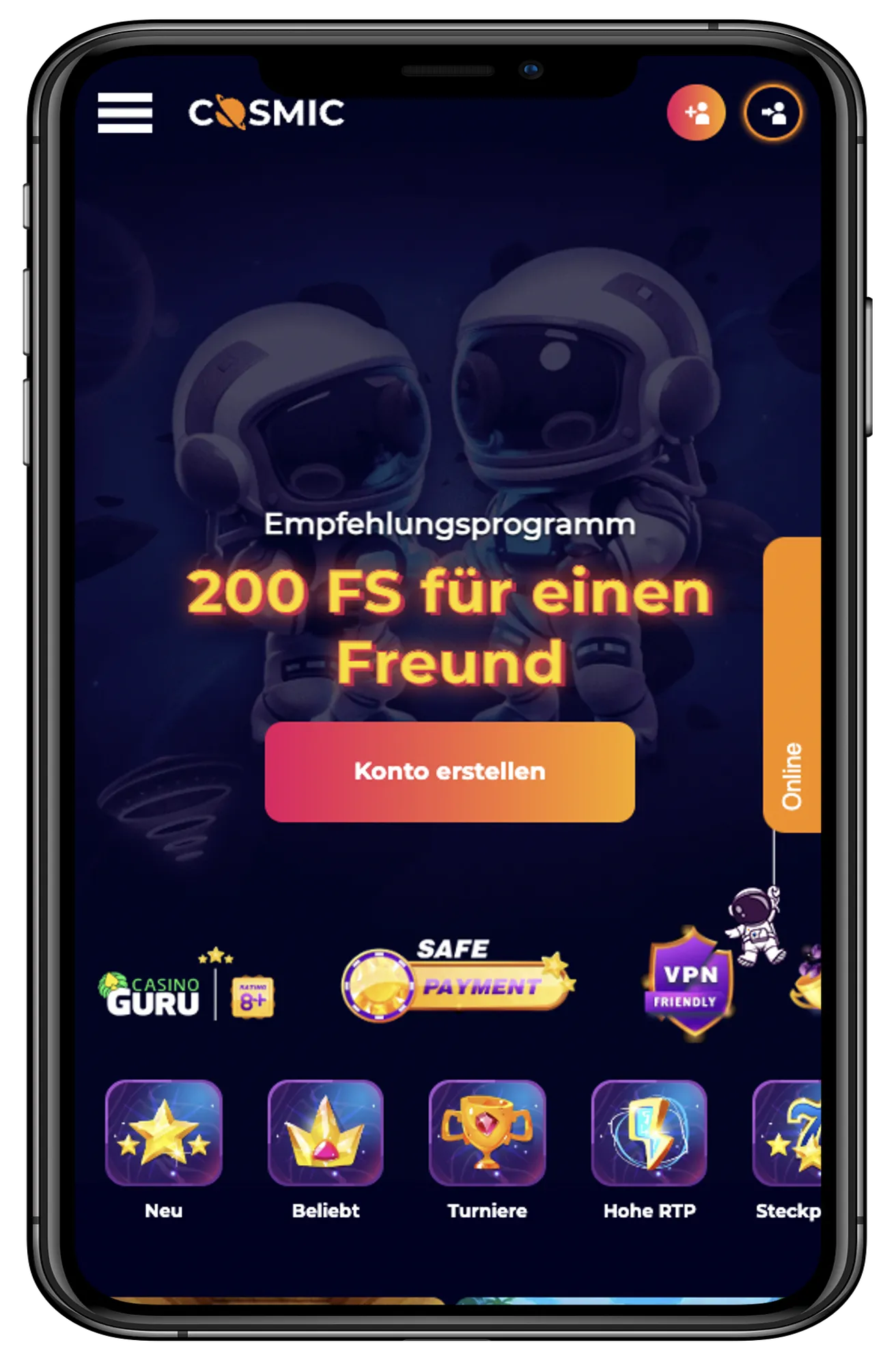 Cosmic Slot Casino 1