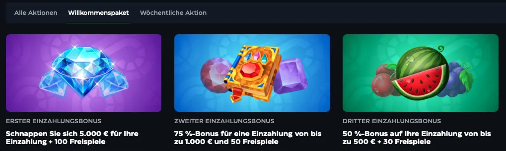 Jeetcity Willkommensangebot