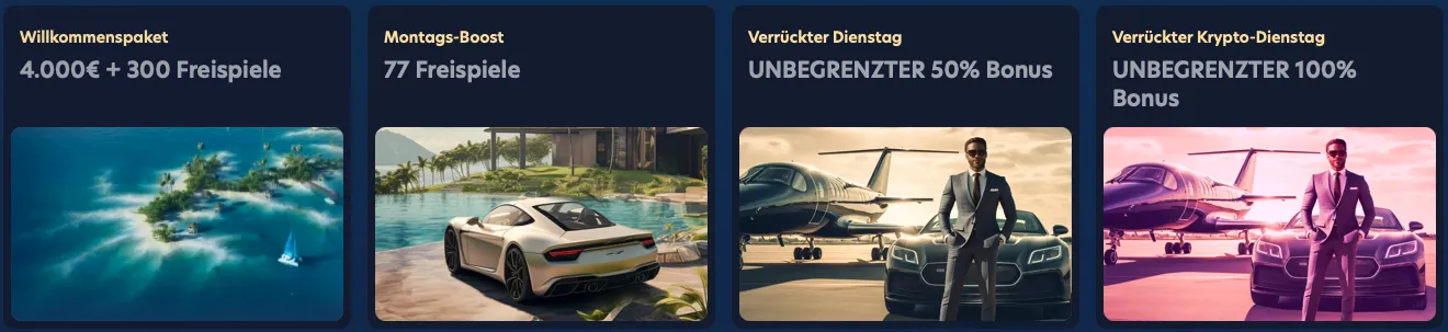 Actionen Lucky Dreams