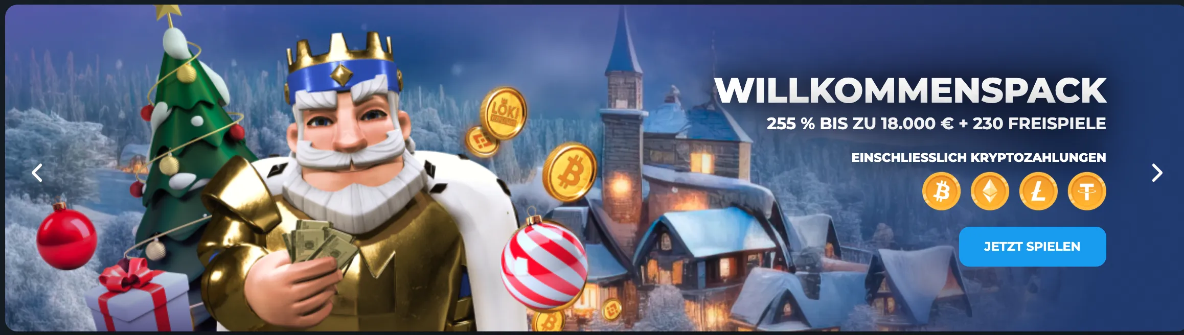 Loki Casino Willkommenspaket Zu Weihnachten