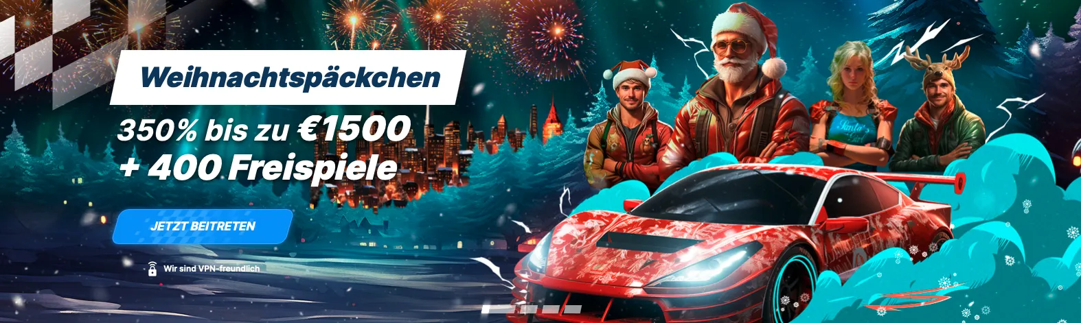 Need For Spin Willkommenspaket Zu Weihnachten