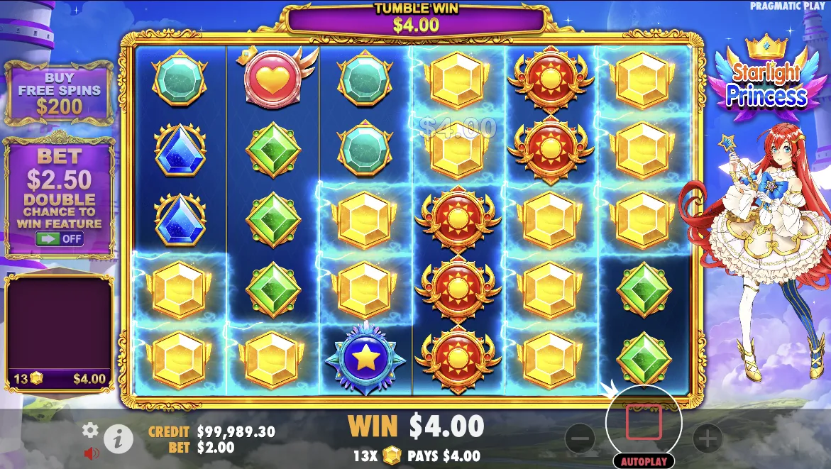 Starlight Princess Win