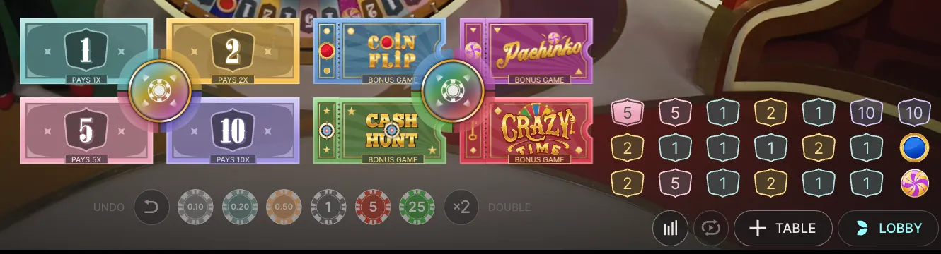 Crazy Time Live Runde