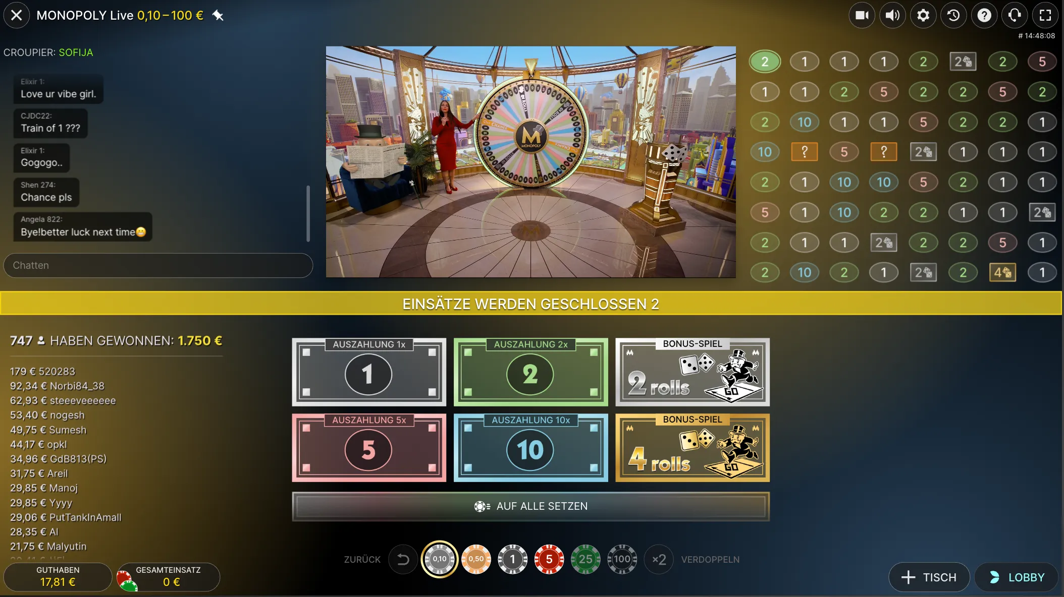 Monopoly auf dem Handy