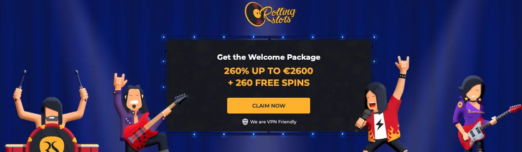 Rolling Slots Welcombonus