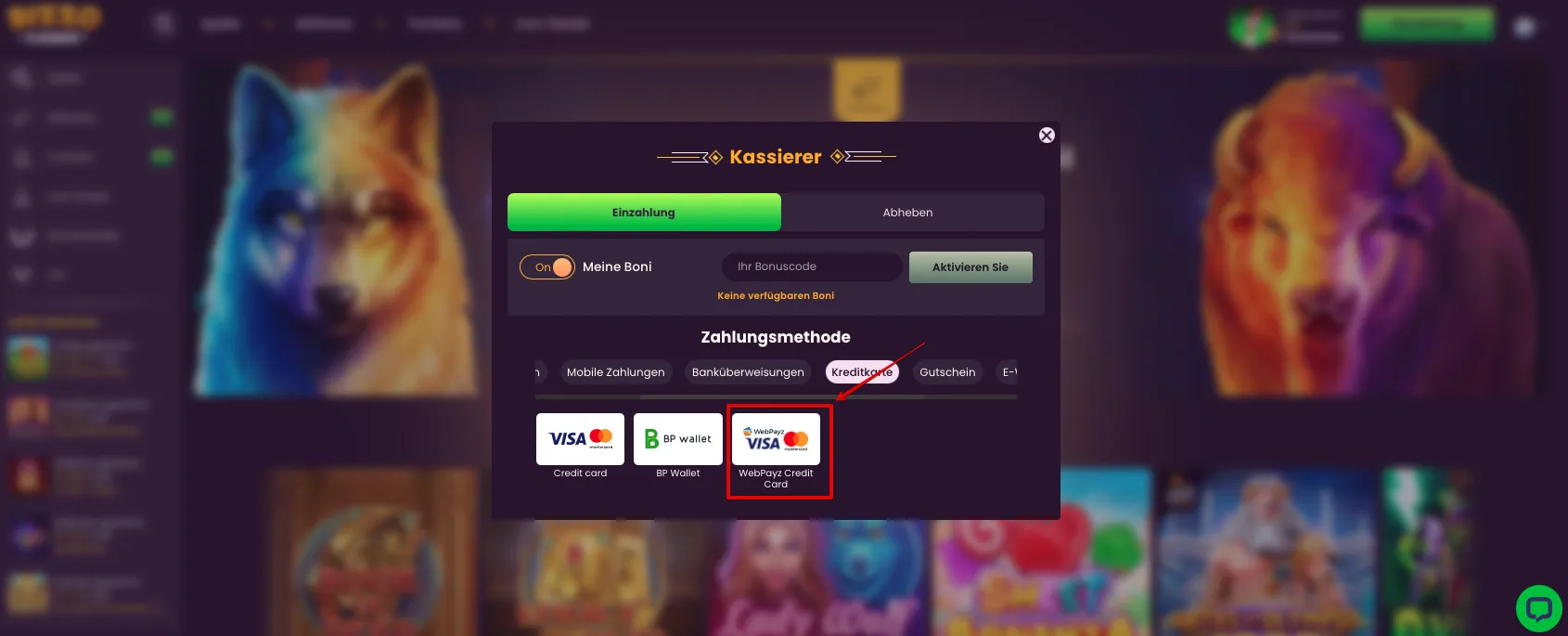 Bizzo Casino Webpayz