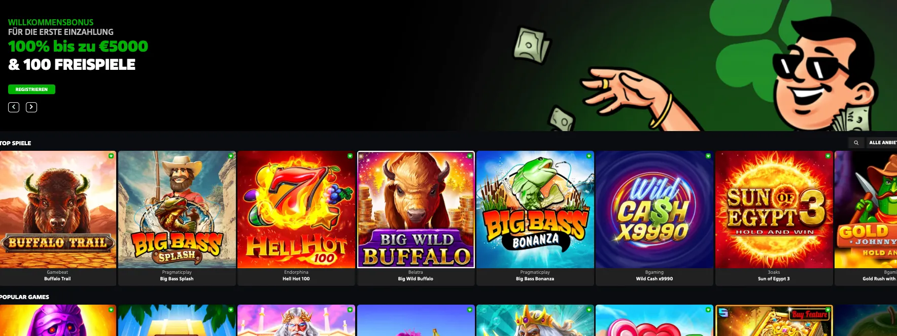 Billy Billion Casino-Bewertung vom Gold-Chip.at-Team