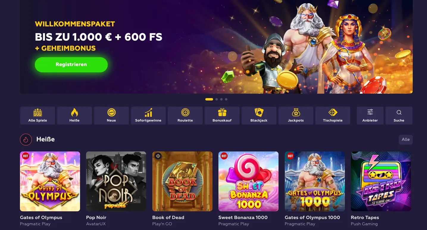 Playfina Casino-Bewertung vom Gold-Chip.at-Team