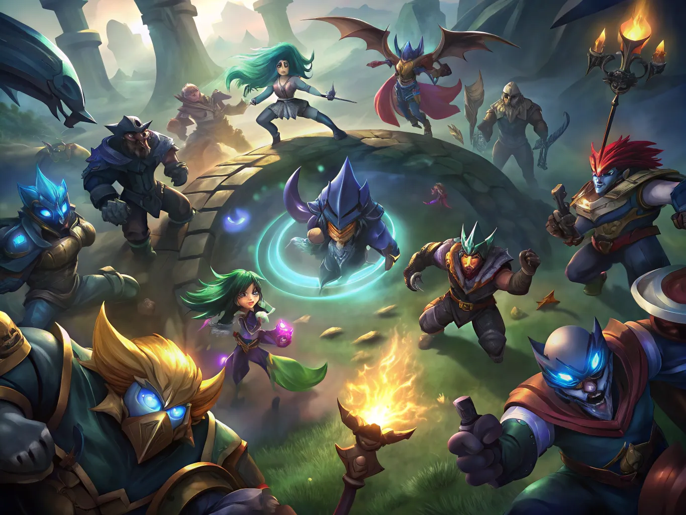 League of Legends Spiel - Gold-Chip Test