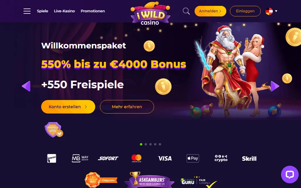 550% Bonus-Banner