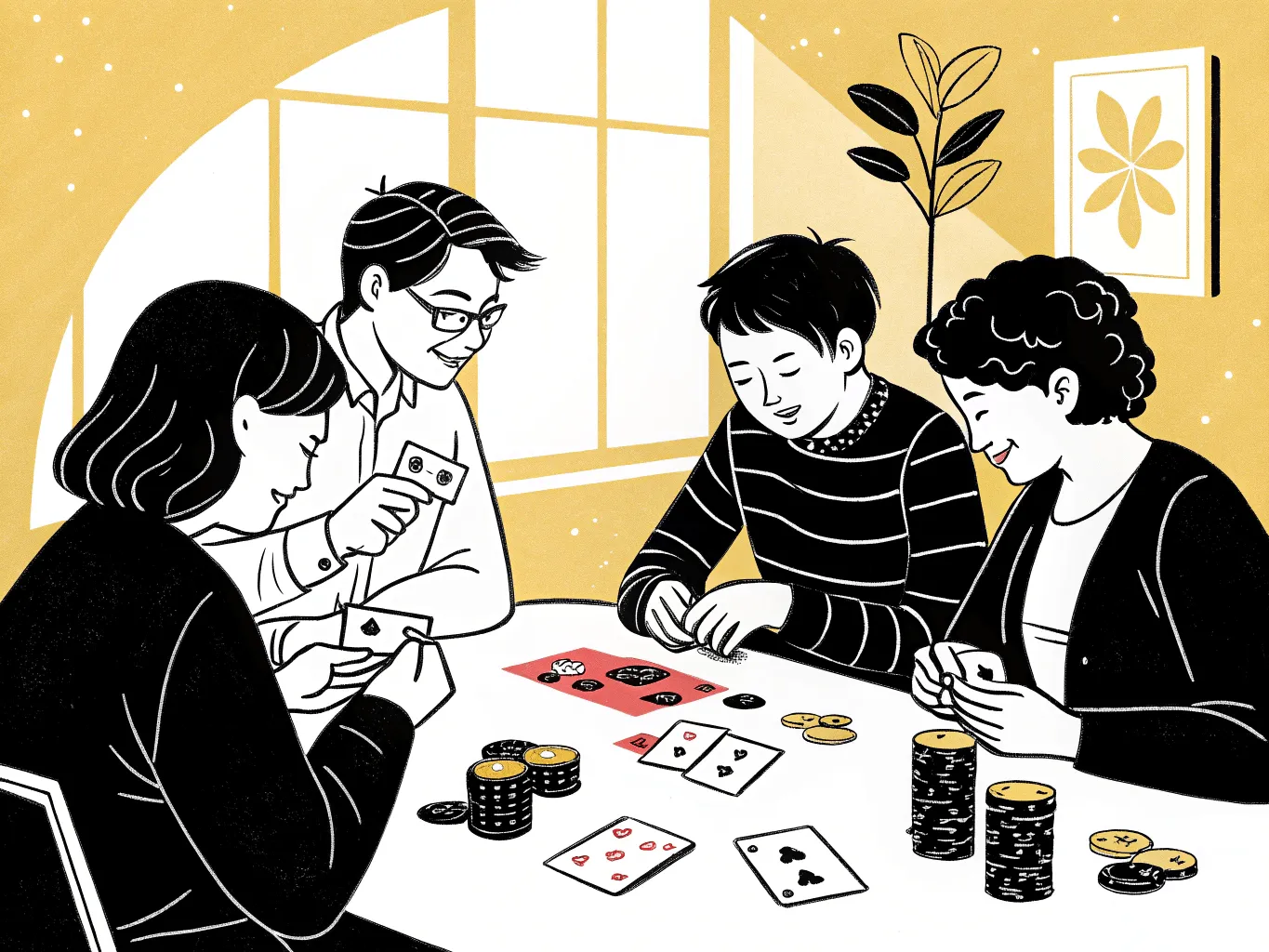 People Play In Poker