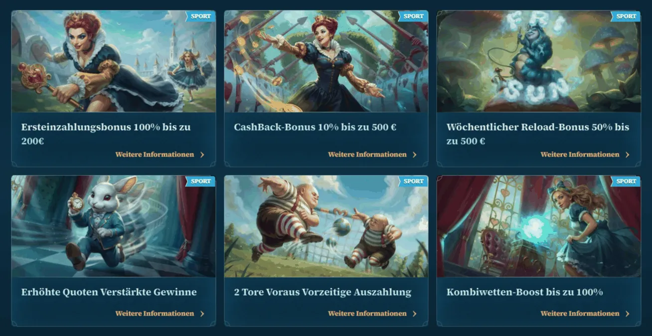 Betalice Casino Sportwetten Boni