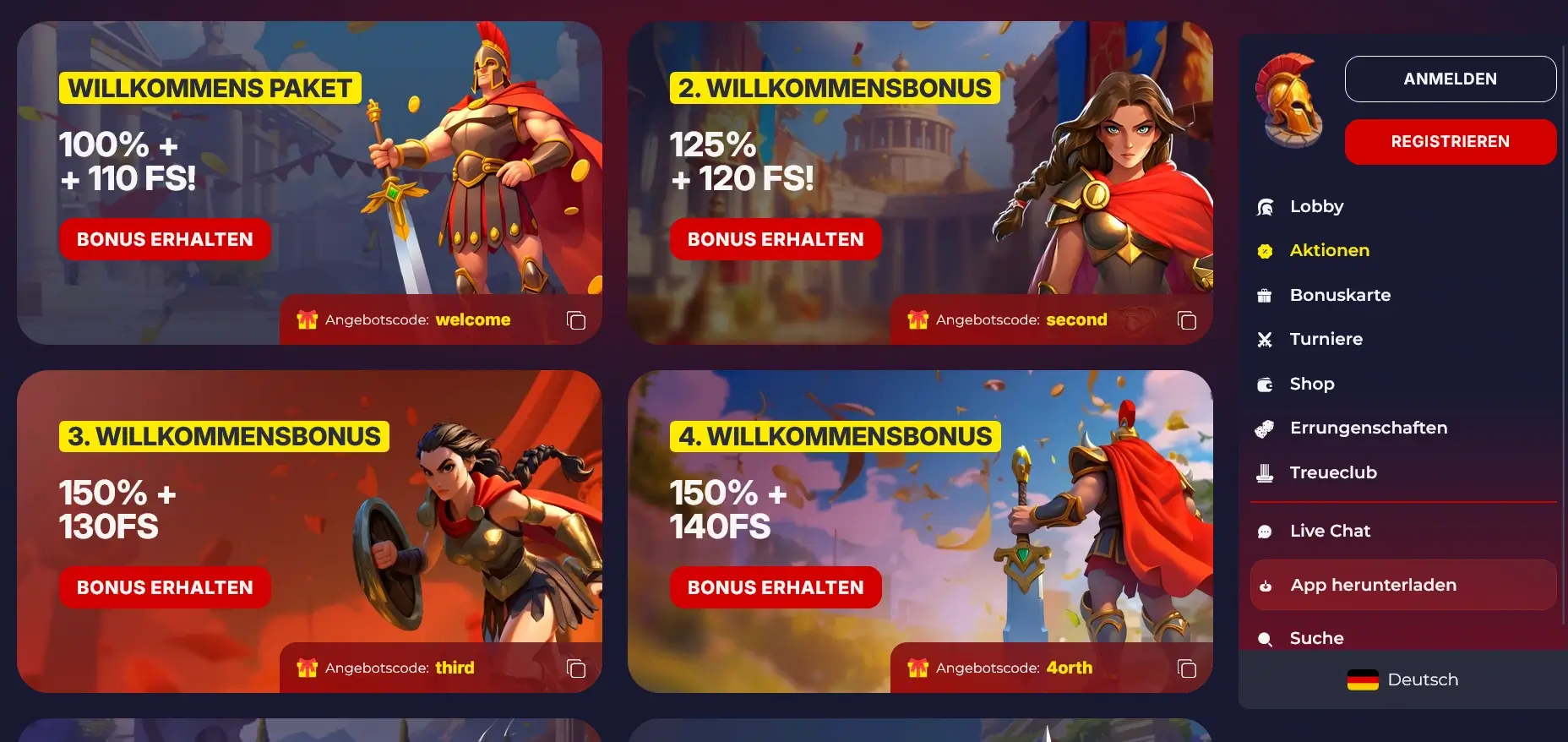 400 % Casino-Bonus Aktionen im Slota Casino